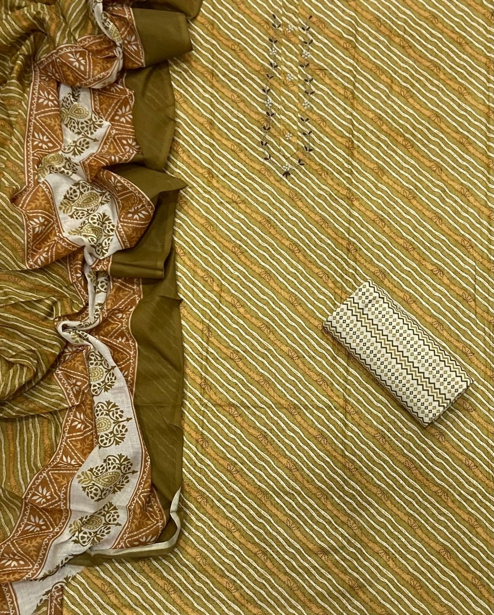 Elegant Work Pure Cotton Suit Set - Yanchi
