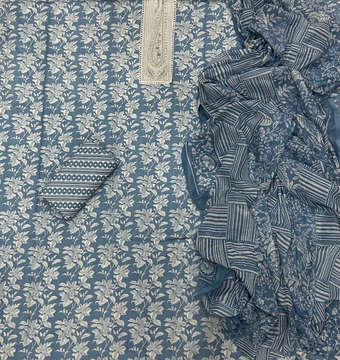 Elegant Work Pure Cotton Suit Set - Yanchi