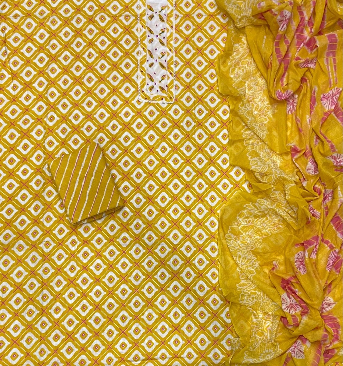 Elegant Work Pure Cotton Suit Set - Yanchi