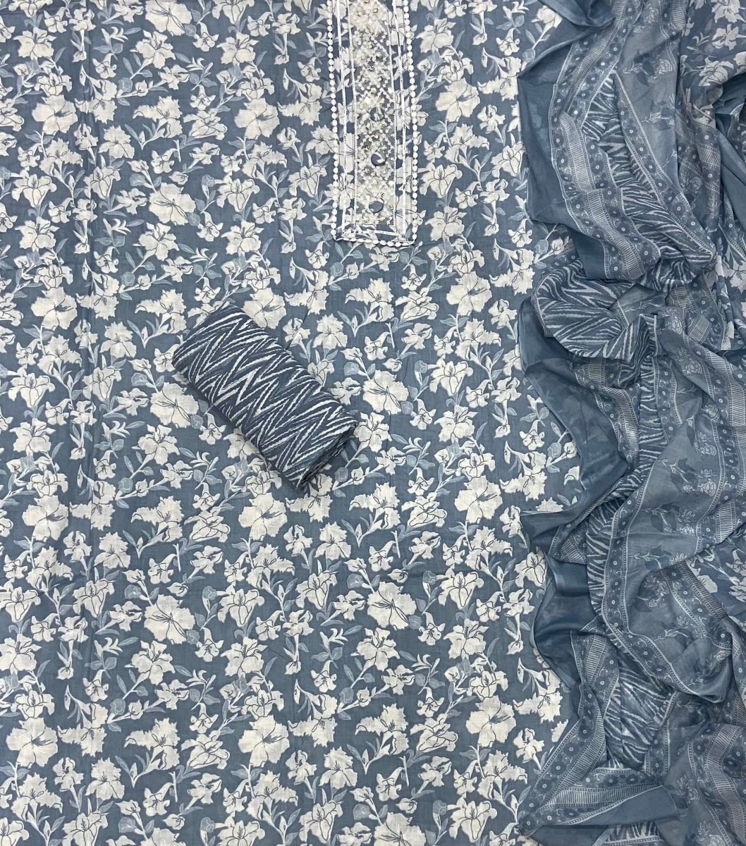 Elegant Work Pure Cotton Suit Set - Yanchi