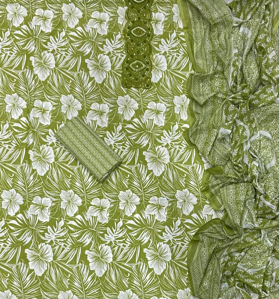 Elegant Work Pure Cotton Suit Set - Yanchi