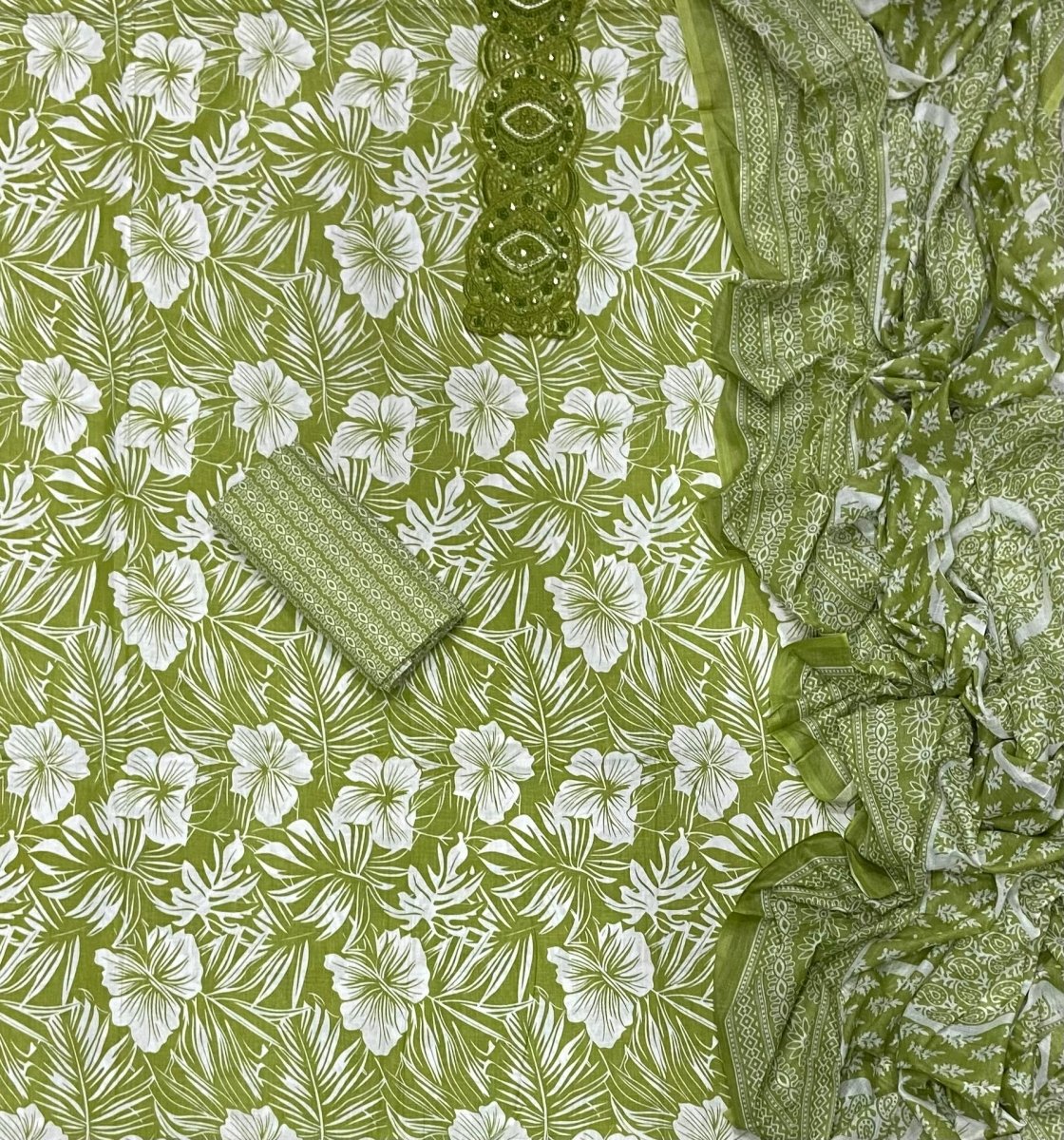 Elegant Work Pure Cotton Suit Set - Yanchi