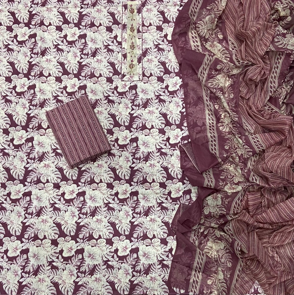 Elegant Work Pure Cotton Suit Set - Yanchi