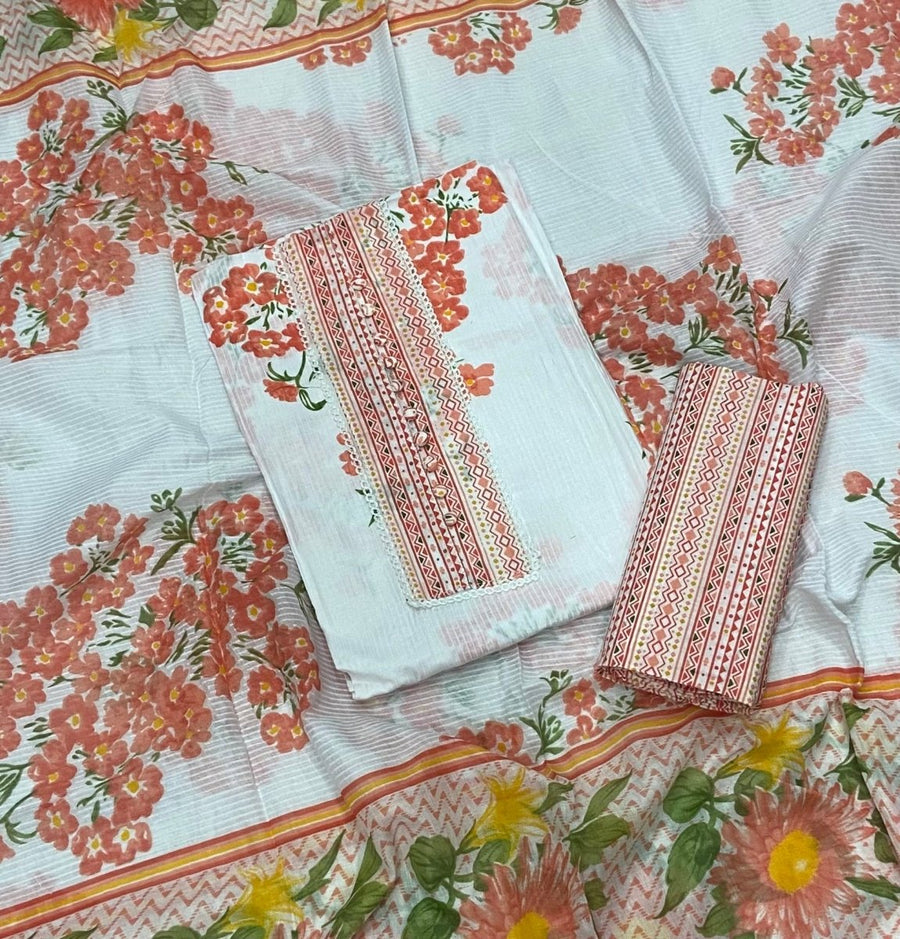 Elegant Work Pure Cotton Suit Set - Yanchi