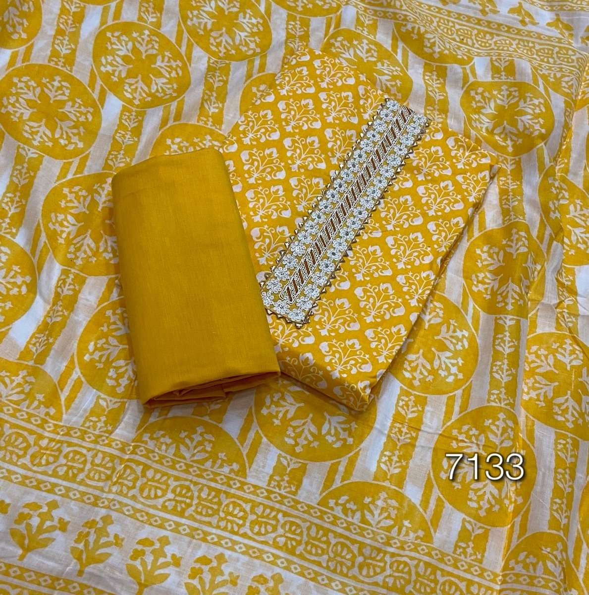 Elegant Work Pure Cotton Suit Set - Yanchi