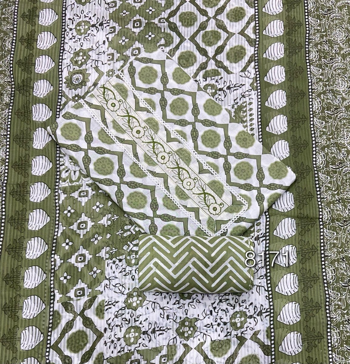 Elegant Work Pure Cotton Suit Set - Yanchi