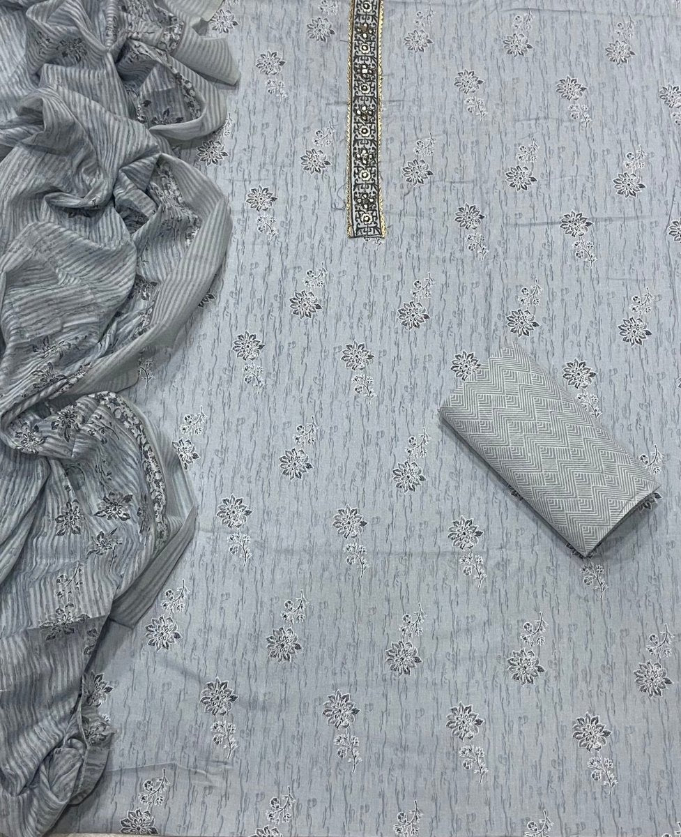 Elegant Work Pure Cotton Suit Set - Yanchi