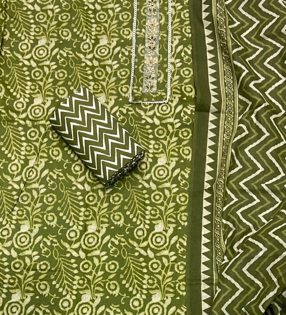 Elegant Work Pure Cotton Suit Set - Yanchi