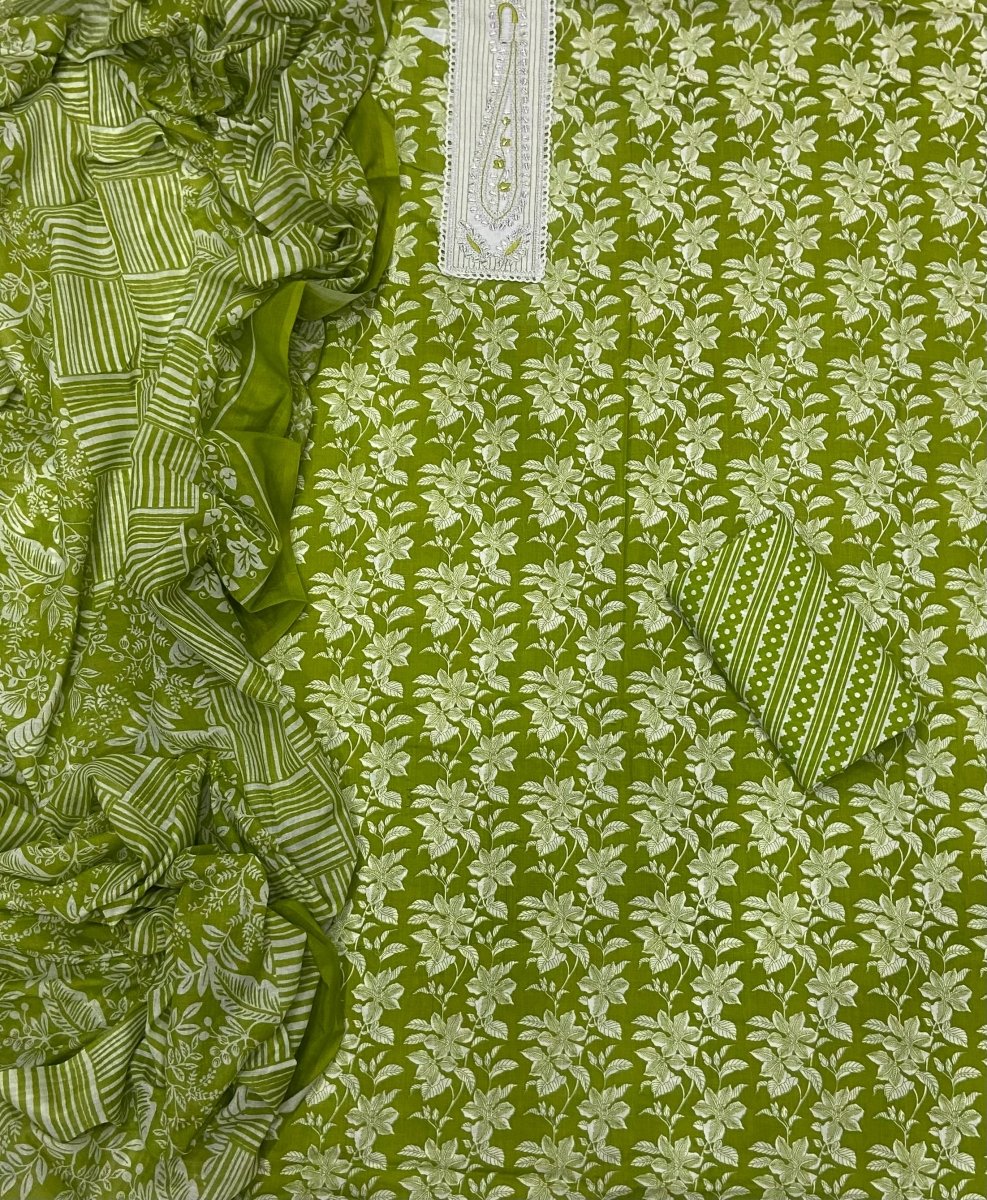 Elegant Work Pure Cotton Suit Set - Yanchi