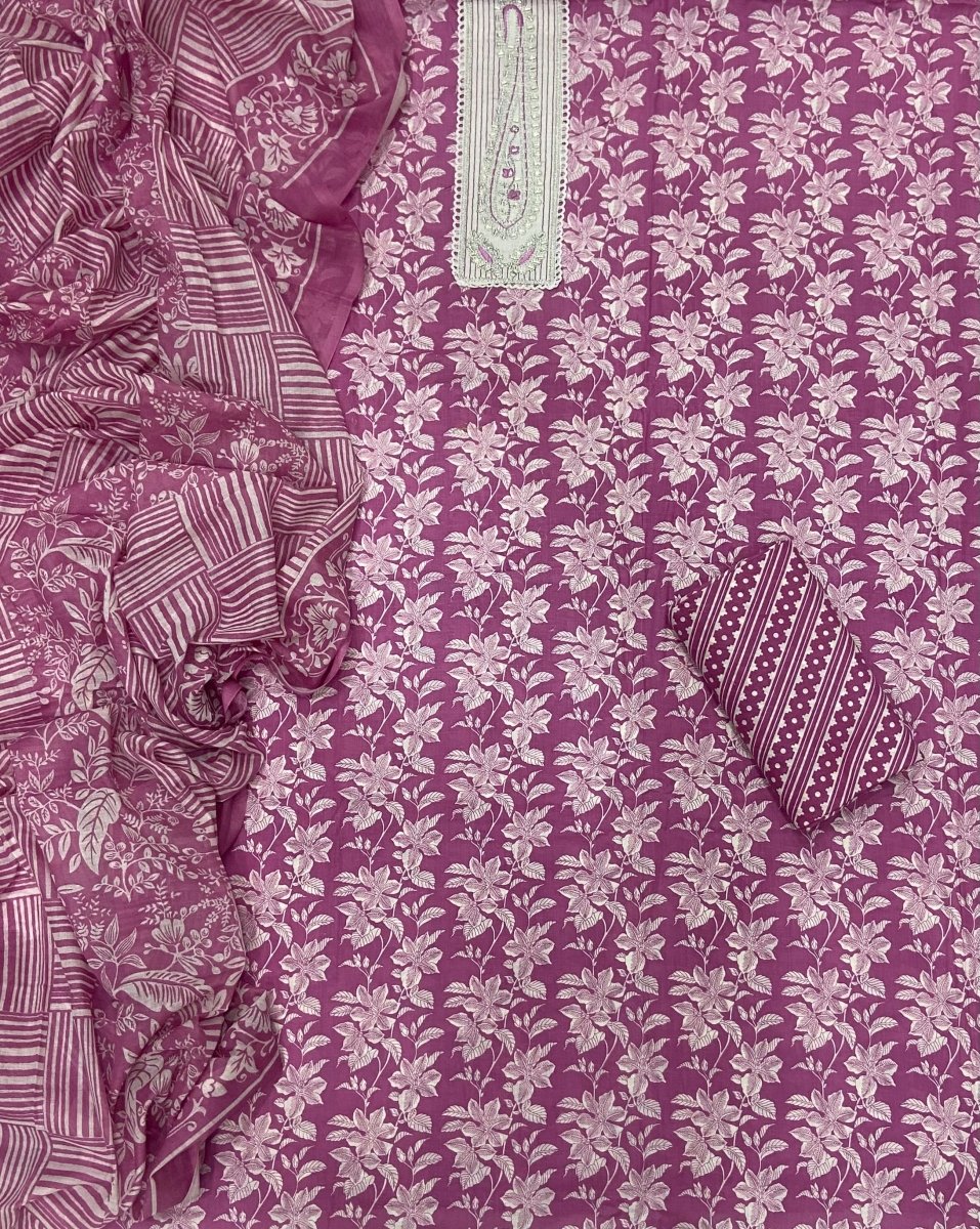 Elegant Work Pure Cotton Suit Set - Yanchi