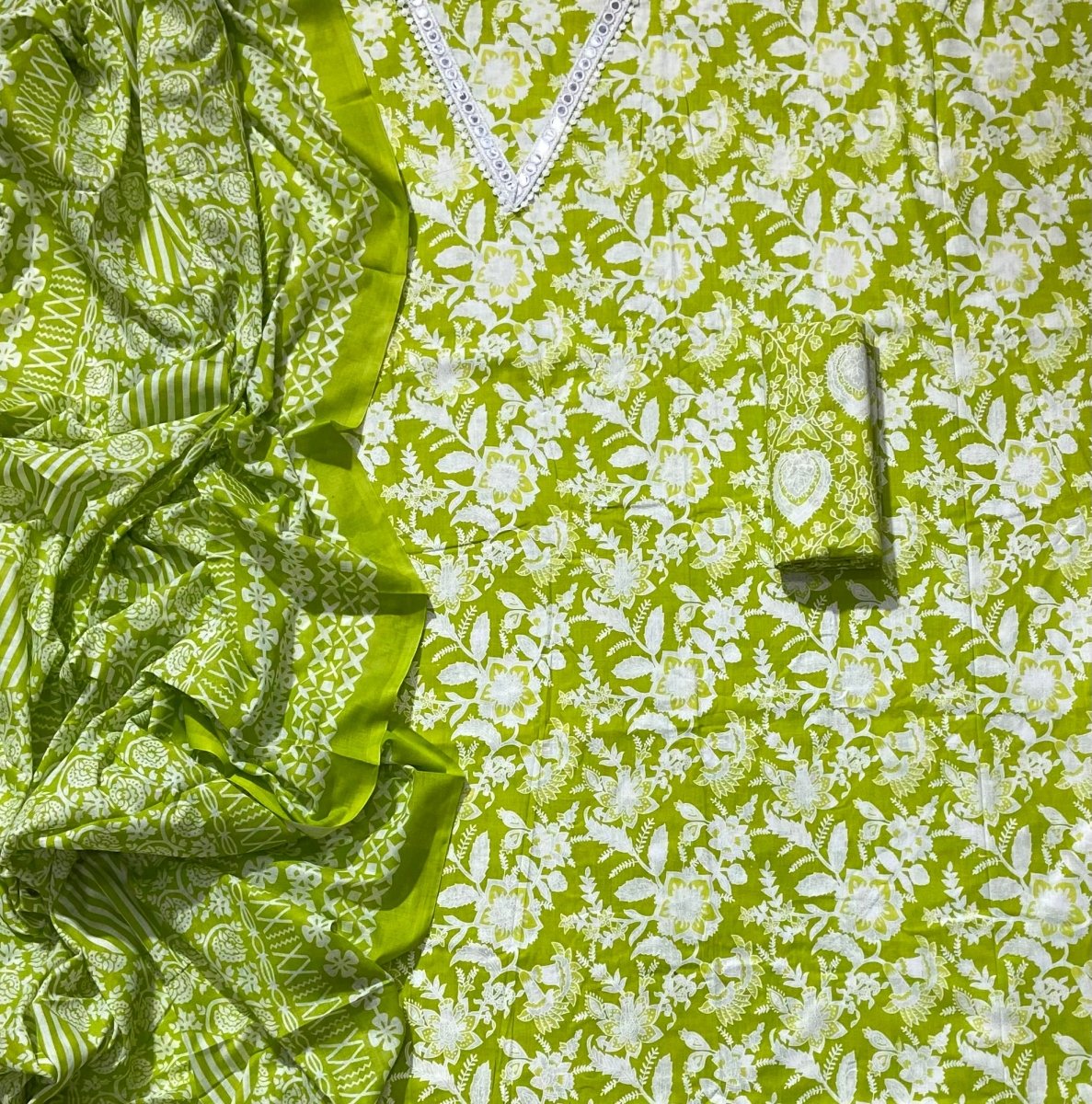 Elegant Work Pure Cotton Suit Set - Yanchi