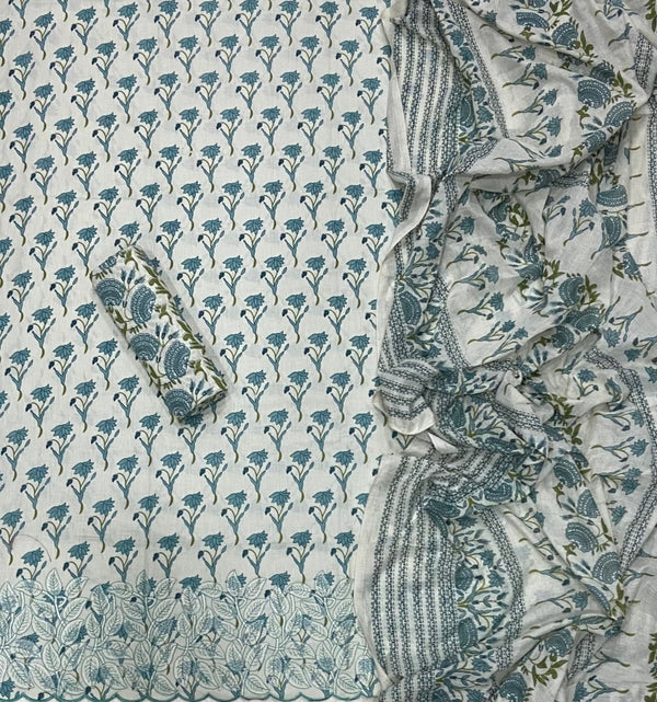 Elegant Work Pure Cotton Suit Set - Yanchi