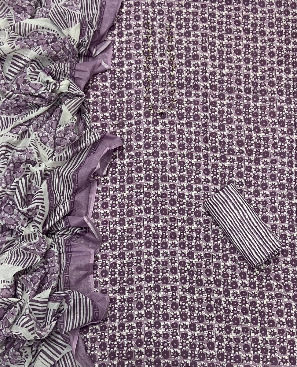 Elegant Work Pure Cotton Suit Set - Yanchi