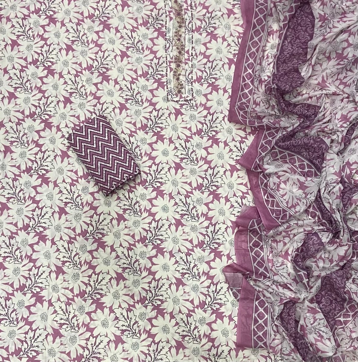 Elegant Work Pure Cotton Suit Set - Yanchi