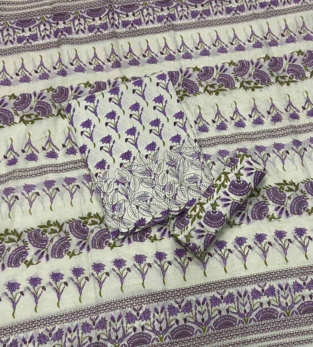 Elegant Work Pure Cotton Suit Set - Yanchi