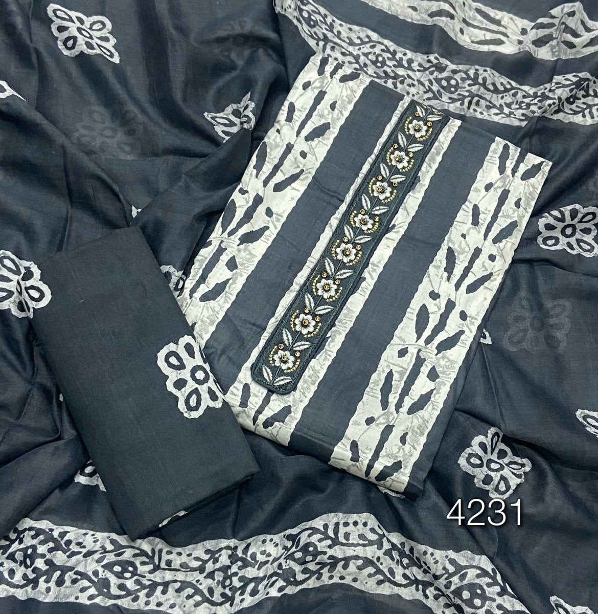 Elegant Work Pure Cotton Suit Set - Yanchi