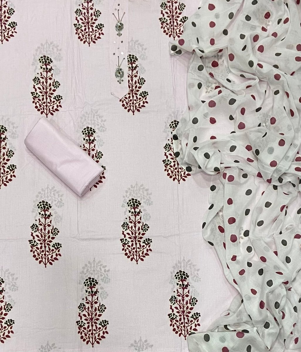 Elegant Work Pure Cotton Suit Set - Yanchi