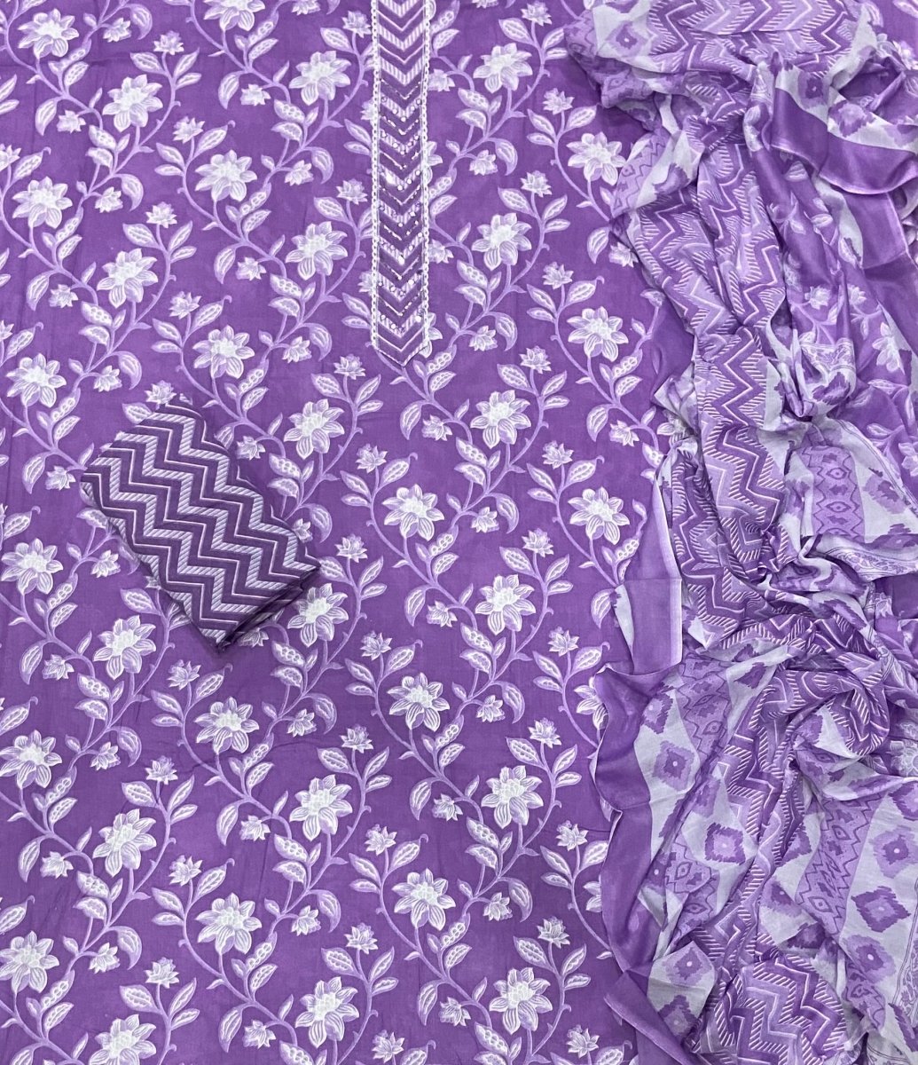 Elegant Work Pure Cotton Suit Set - Yanchi