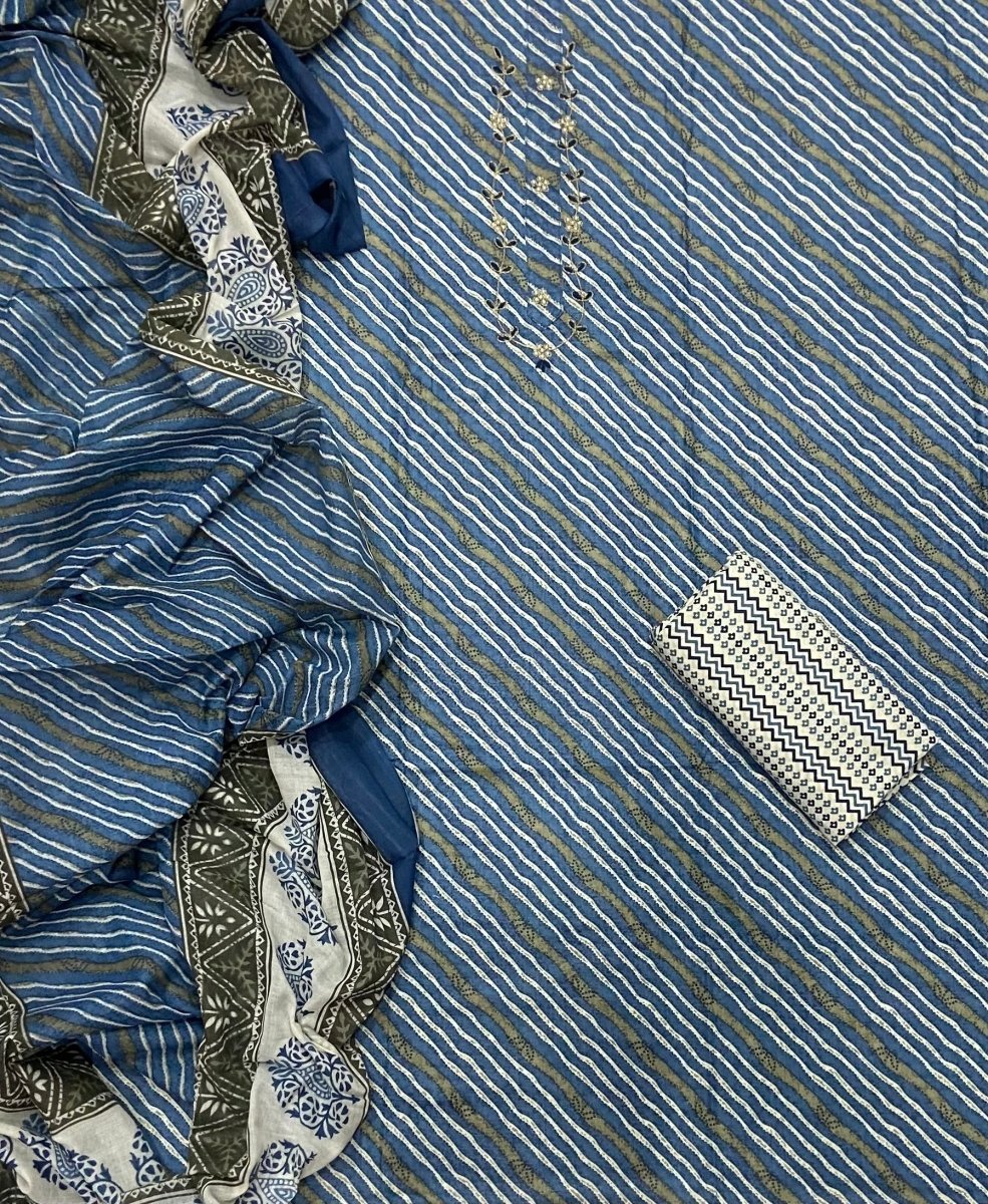 Elegant Work Pure Cotton Suit Set - Yanchi