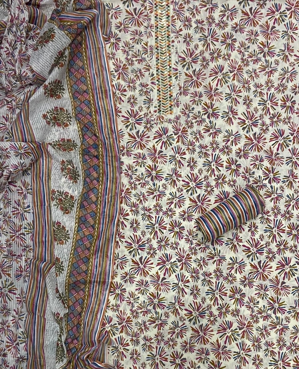 Elegant Work Pure Cotton Suit Set - Yanchi