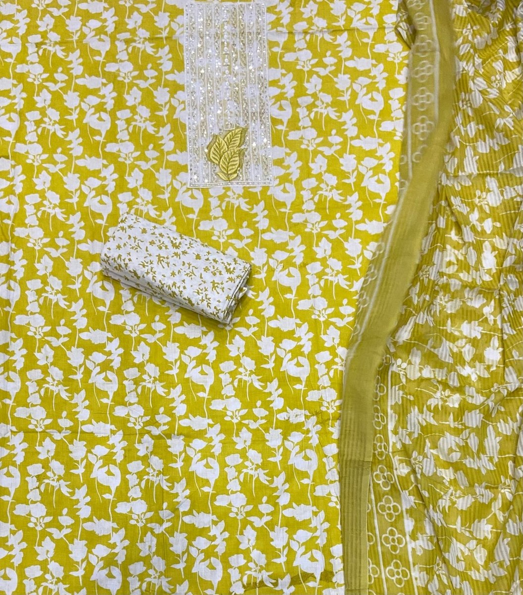 Elegant Work Pure Cotton Suit Set - Yanchi