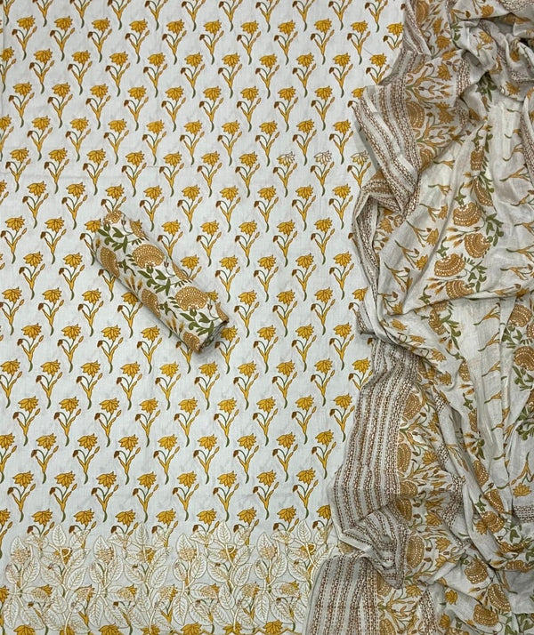 Elegant Work Pure Cotton Suit Set - Yanchi