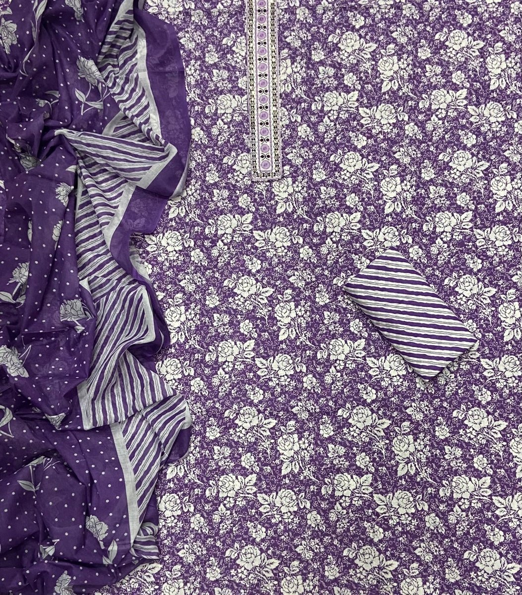 Elegant Work Pure Cotton Suit Set - Yanchi