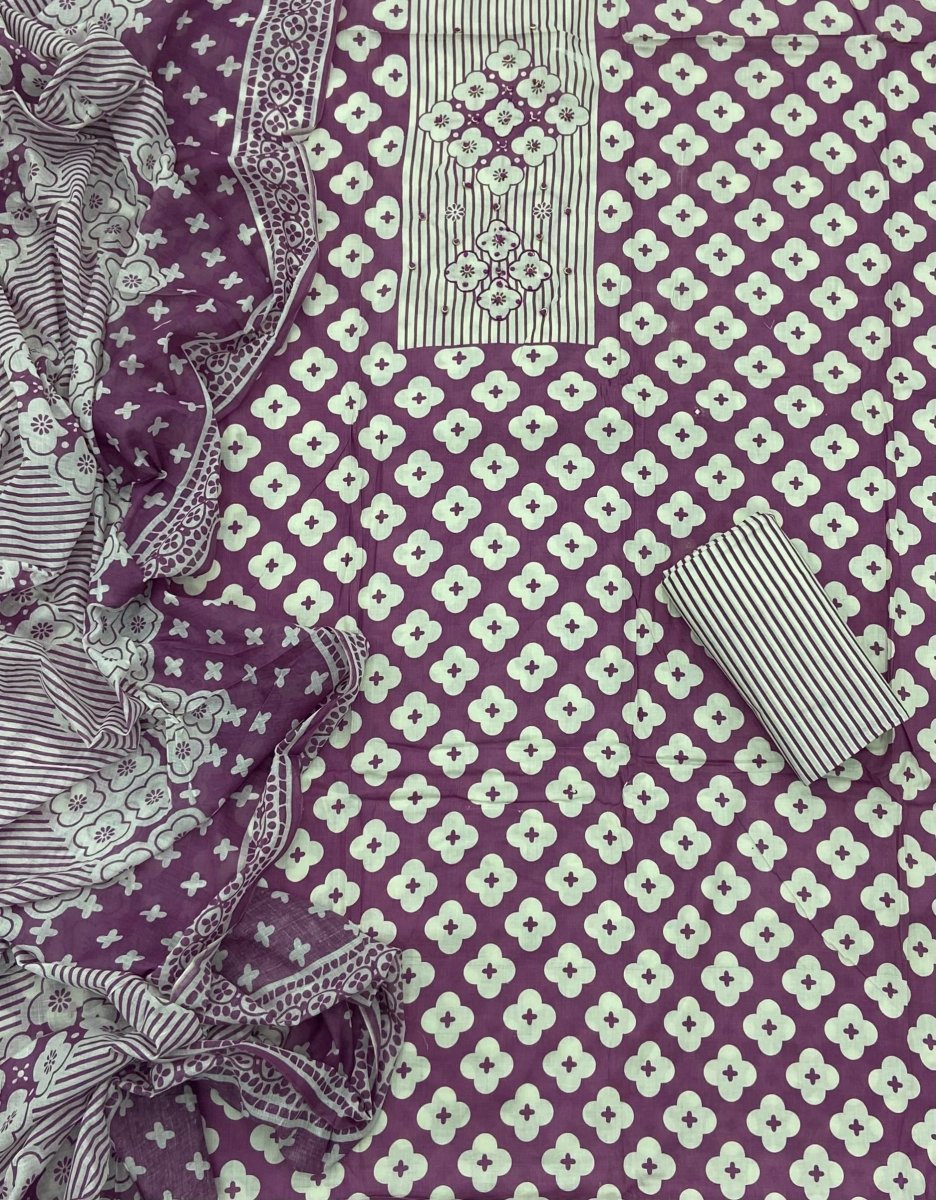 Elegant Work Pure Cotton Suit Set - Yanchi