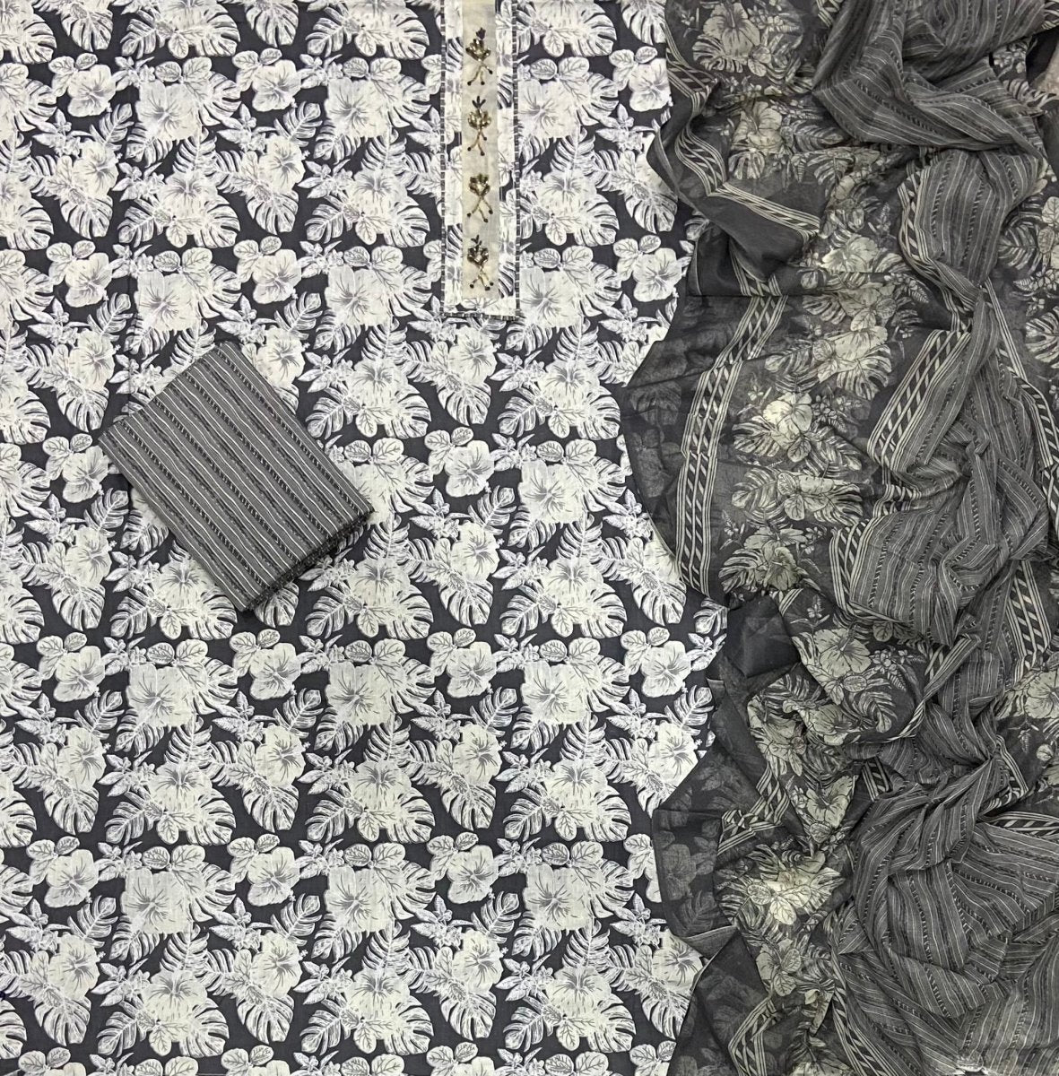 Elegant Work Pure Cotton Suit Set - Yanchi