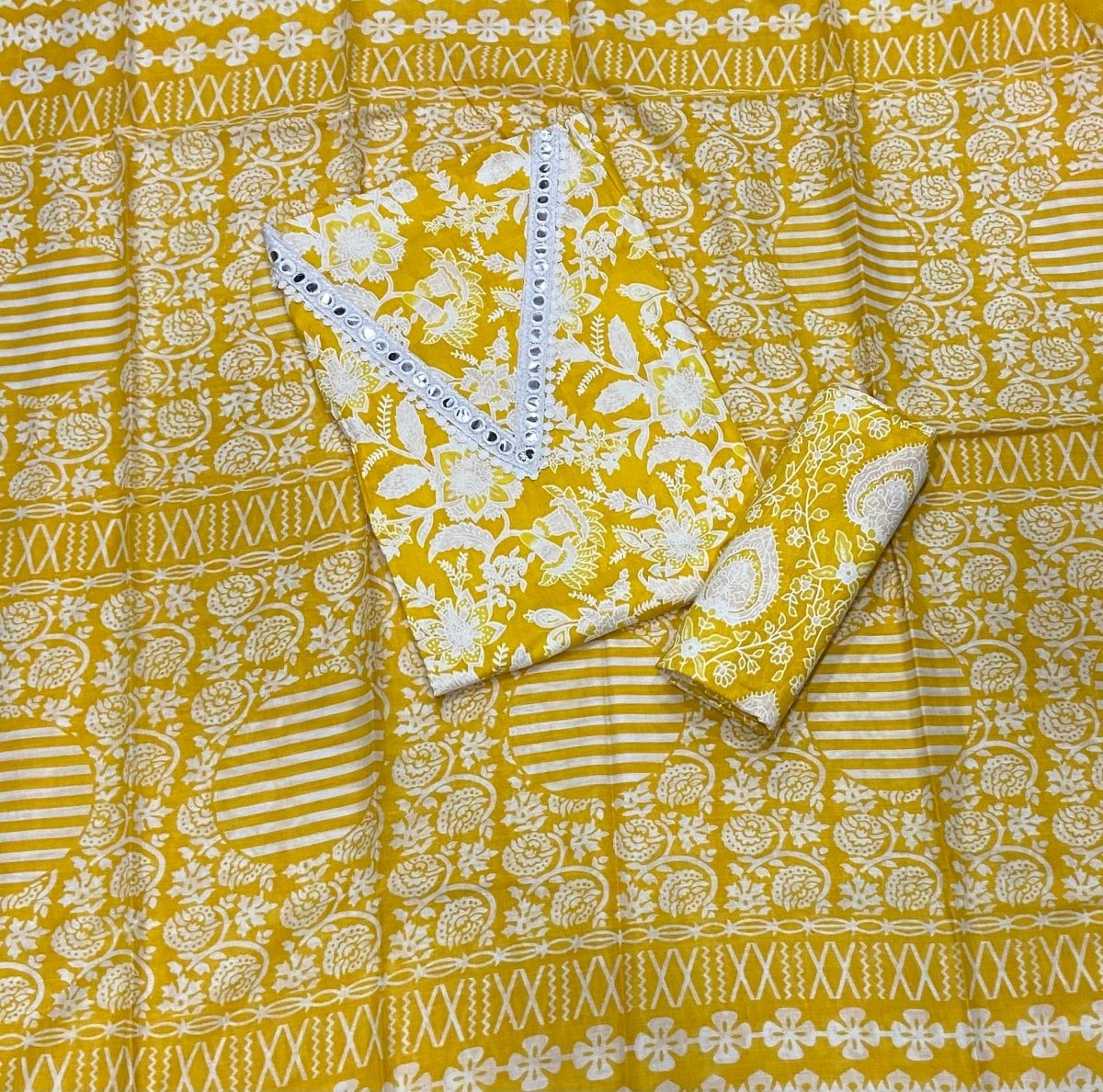 Elegant Work Pure Cotton Suit Set - Yanchi