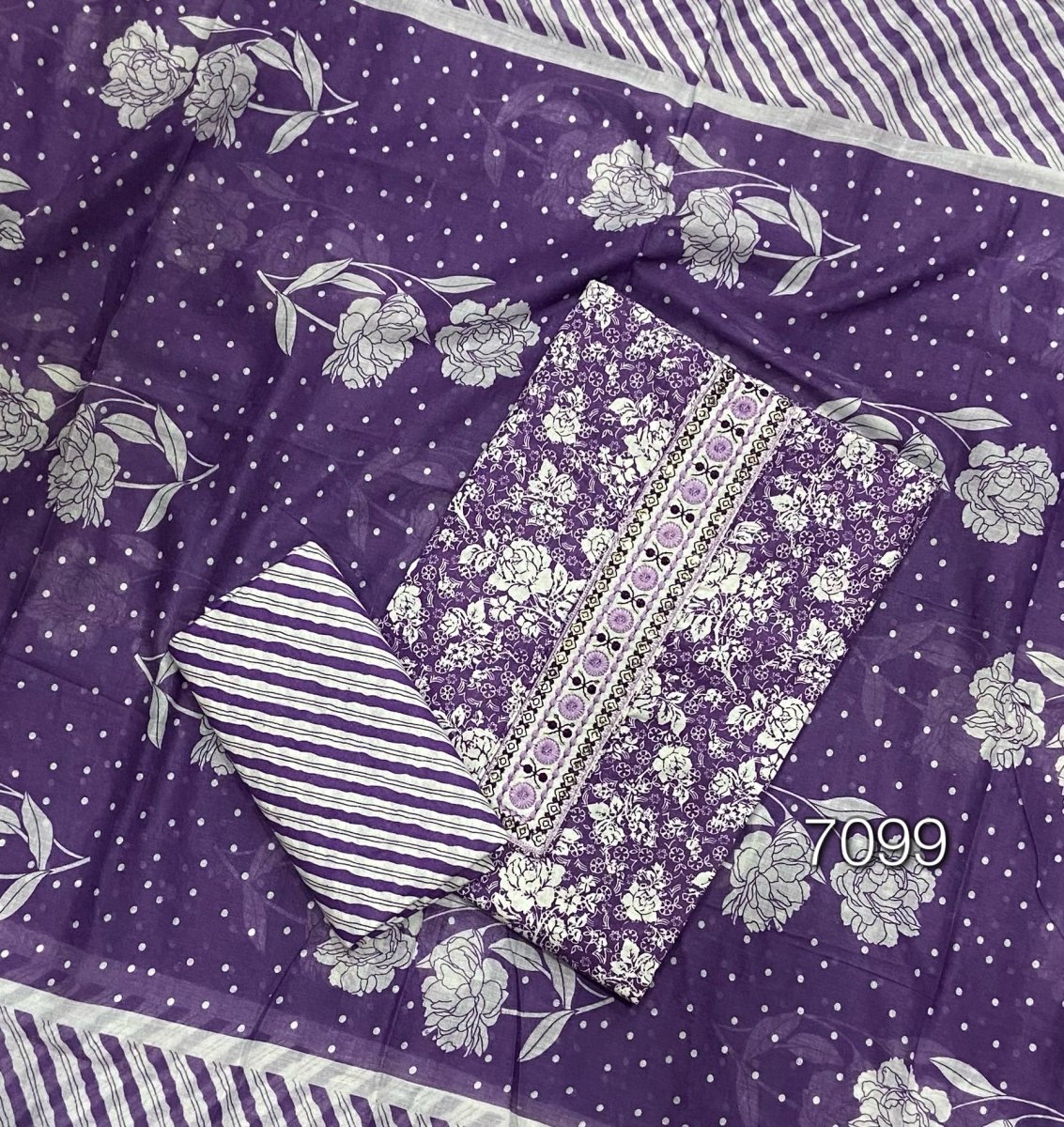 Elegant Work Pure Cotton Suit Set - Yanchi
