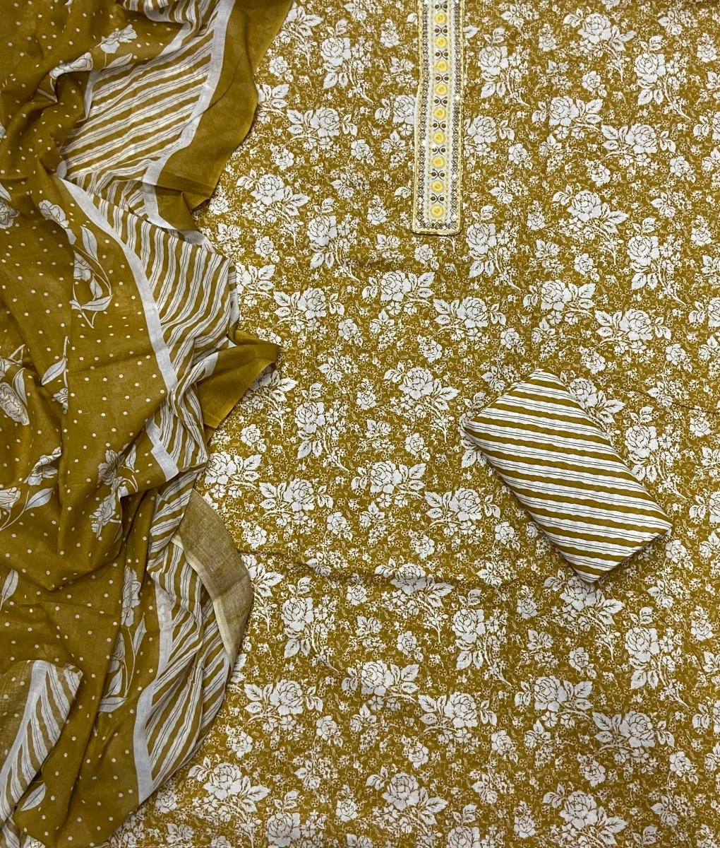 Elegant Work Pure Cotton Suit Set - Yanchi
