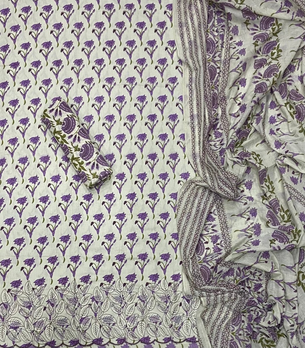 Elegant Work Pure Cotton Suit Set - Yanchi