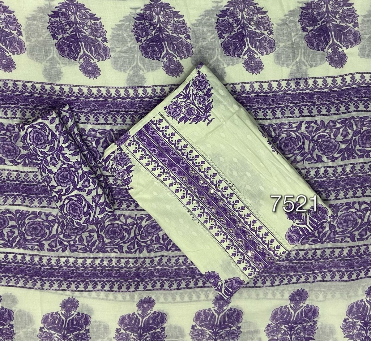Elegant Work Pure Cotton Suit Set - Yanchi