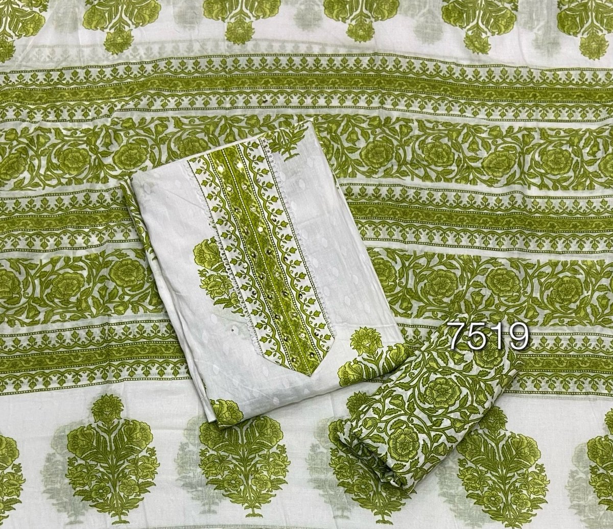 Elegant Work Pure Cotton Suit Set - Yanchi