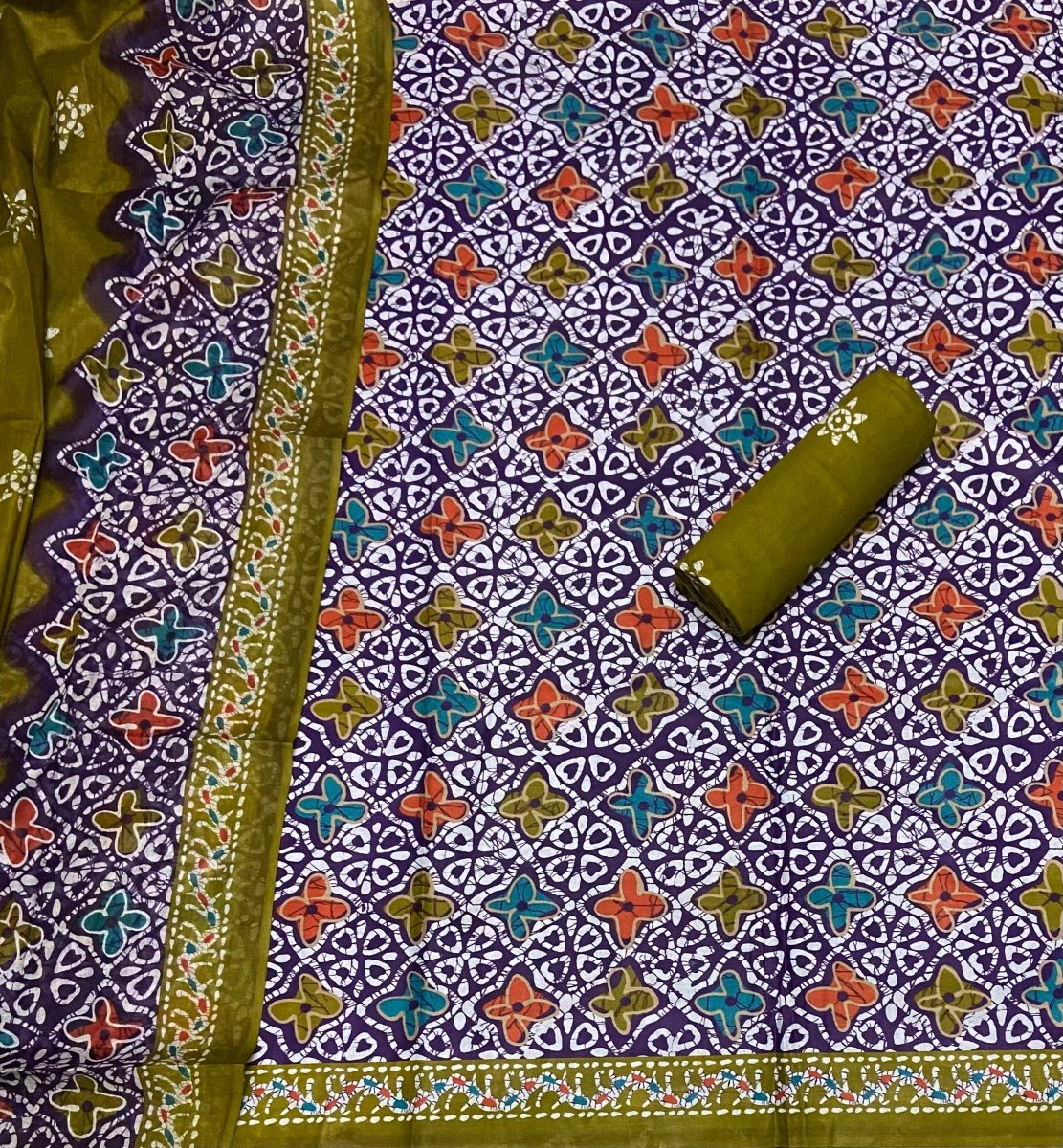 Enchant Cotton Print Suit Set - Yanchi