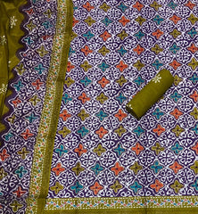 Enchant Cotton Print Suit Set - Yanchi