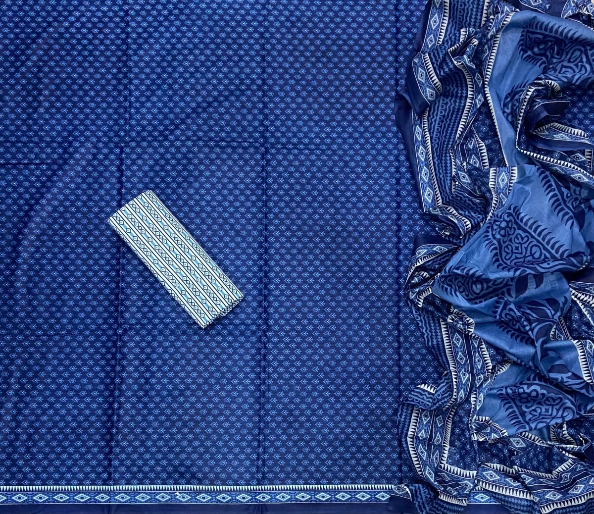 Enchant Cotton Print Suit Set - Yanchi