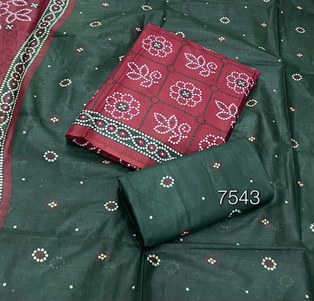 Enchant Cotton Print Suit Set - Yanchi