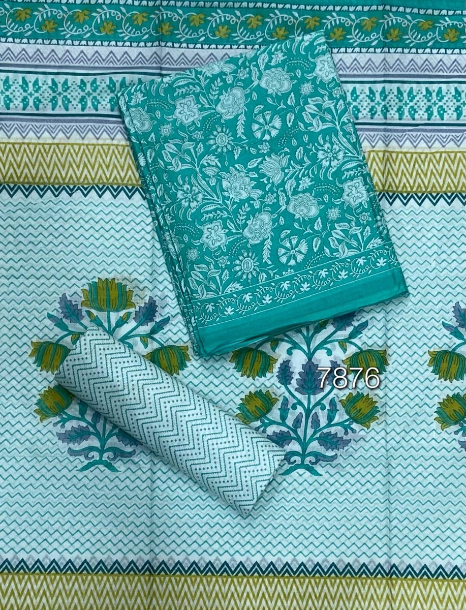 Enchant Cotton Print Suit Set - Yanchi
