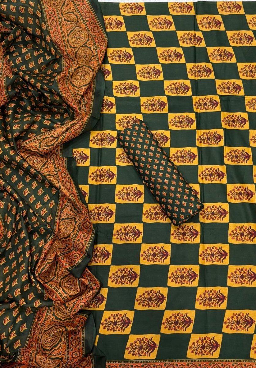 Enchant Cotton Print Suit Set - Yanchi
