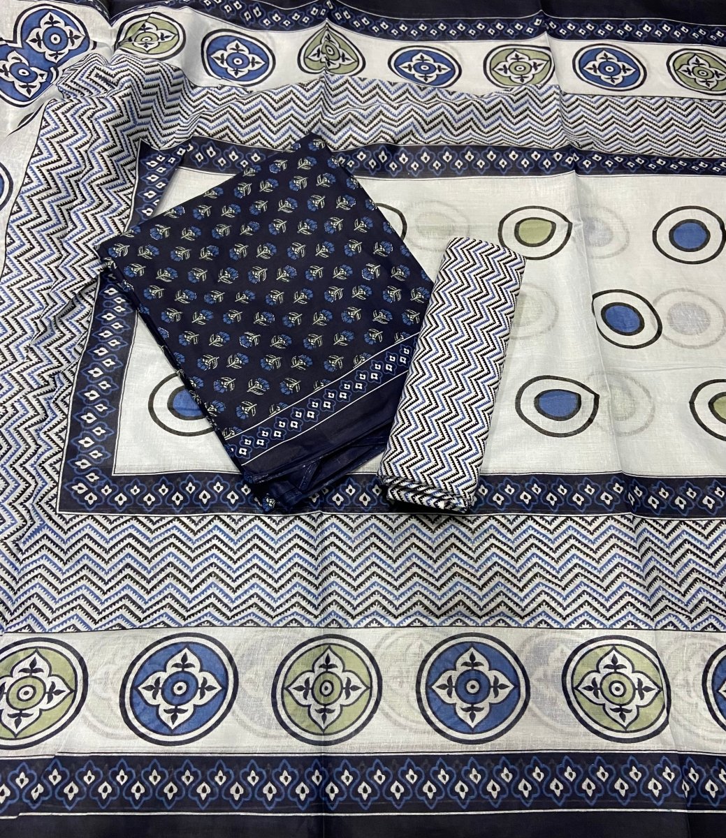 Enchant Cotton Print Suit Set - Yanchi