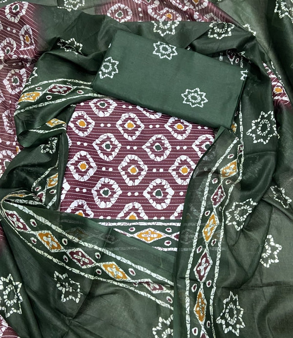 Enchant Cotton Print Suit Set - Yanchi