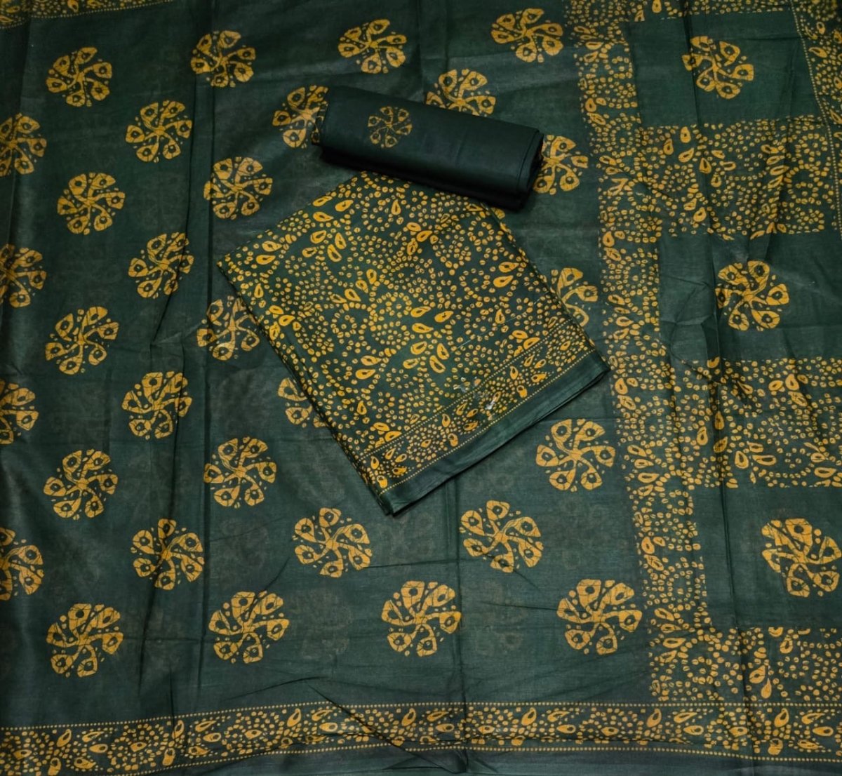 Enchant Cotton Print Suit Set - Yanchi