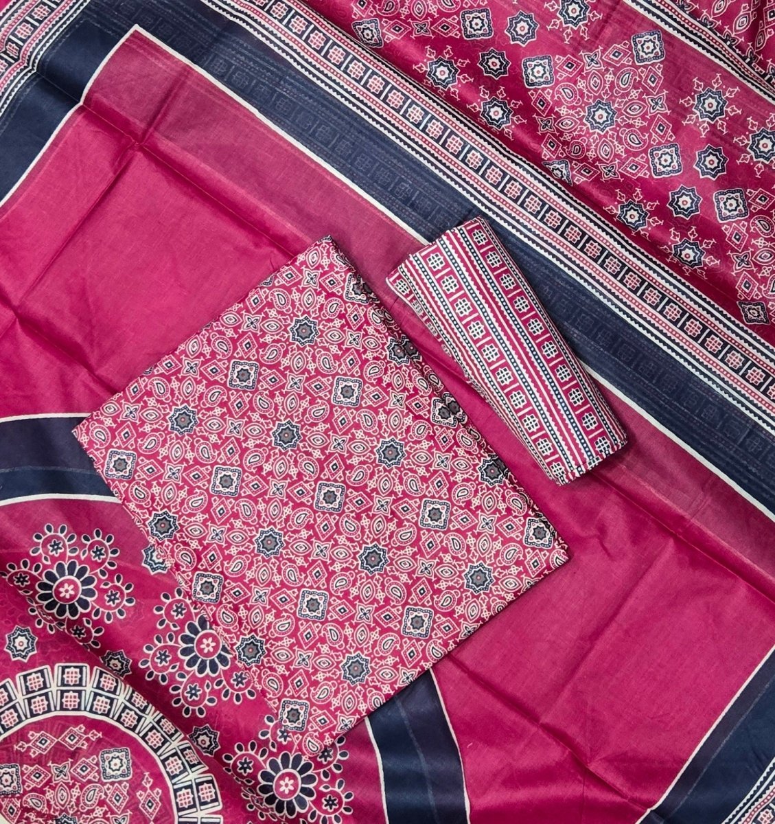 Enchant Cotton Print Suit Set - Yanchi