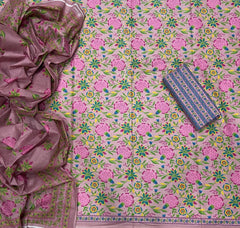 Enchant Cotton Print Suit Set - Yanchi