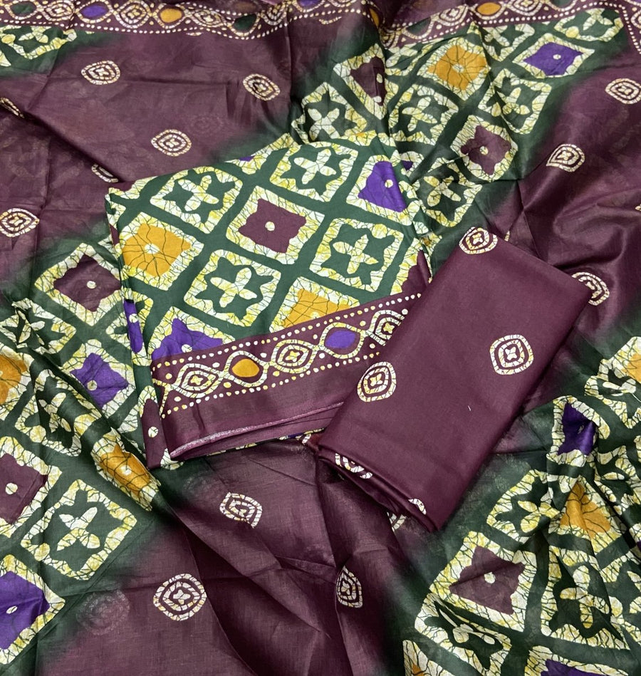 Enchant Cotton Print Suit Set - Yanchi