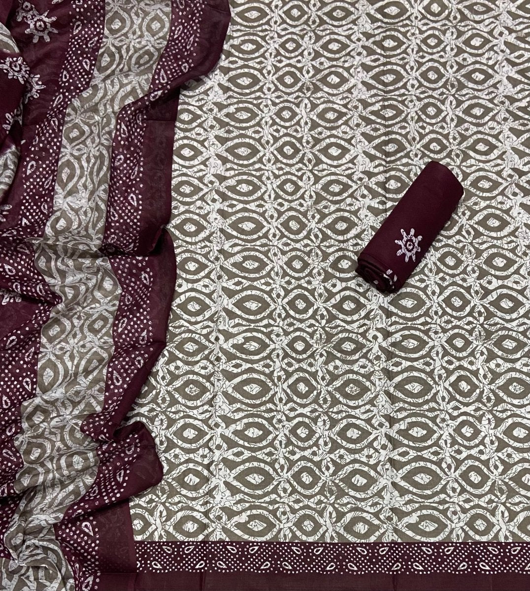 Enchant Cotton Print Suit Set - Yanchi