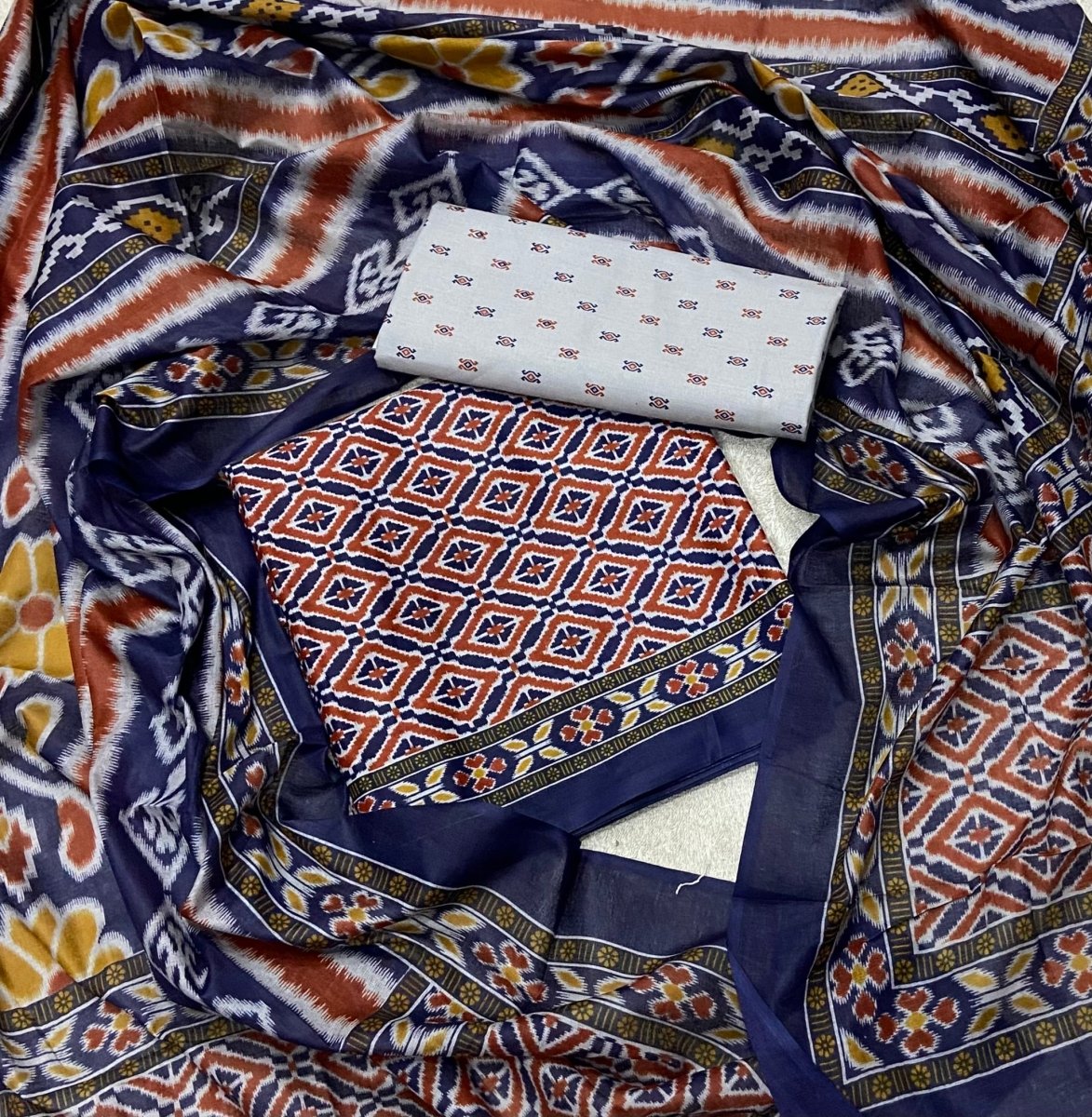 Enchant Cotton Print Suit Set - Yanchi