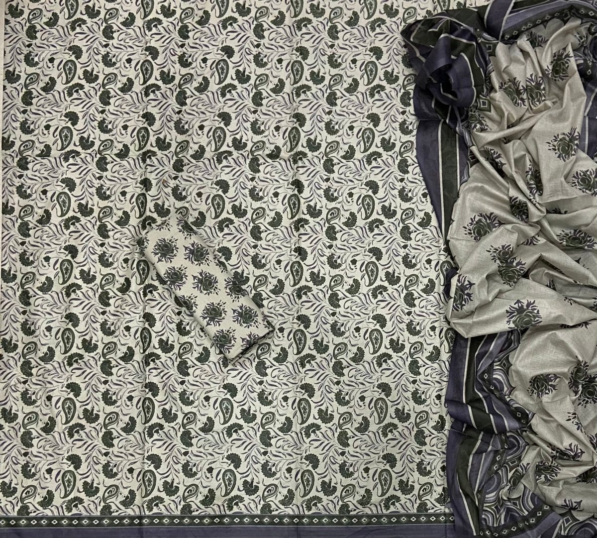 Enchant Cotton Print Suit Set - Yanchi
